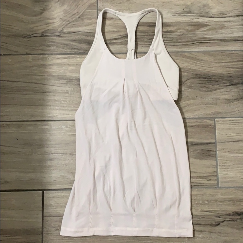 Lululemon tank- light cream